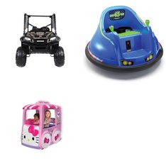 Pallet - 3 Pcs - Vehicles, Outdoor Sports - Customer Returns - Flybar, Realtree, Hello Kitty