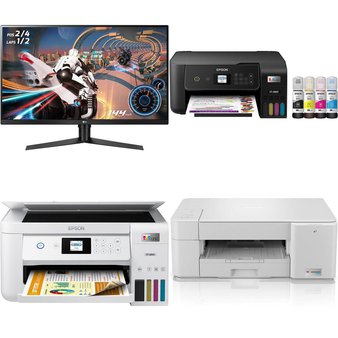 Pallet – 16 Pcs – All-In-One, Speakers – Open Box Customer Returns – EPSON, onn., Canon, Brother