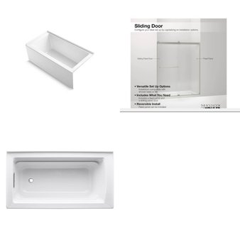 Pallet – 3 Pcs – Kitchen & Bath Fixtures, Hardware – Customer Returns – Kohler