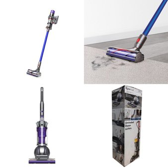 Pallet – 20 Pcs – Vacuums – Damaged / Missing Parts / Tested NOT WORKING – Dyson, Shark, Bissell, Tineco