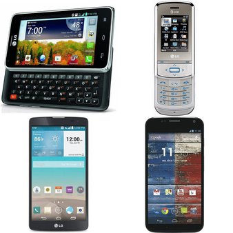 CLEARANCE! 78 Pcs – Mobile & Smartphones – Refurbished (BRAND NEW, GRADE A, GRADE C – Activated) – LG, Huawei, ZTE, Motorola