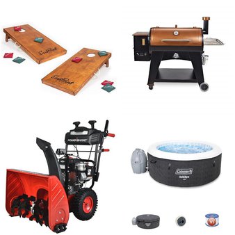 Pallet – 16 Pcs – Outdoor Play, Grills & Outdoor Cooking, Snow Removal, Camping & Hiking – Customer Returns – EastPoint Sports, Hyper Tough, Snow Joe, Pit Boss