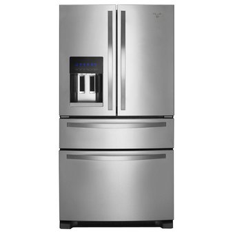 Lowes – Pallet – Whirlpool WRX735SDBM 25 Cu. Ft. Stainless Steel French Door Refrigerator – Energy Star – New Damaged Box (Scratch & Dent)