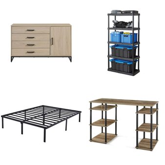 CLEARANCE! Pallet – 11 Pcs – Storage & Organization, Patio, Pillows, Living Room – Overstock – Mainstays