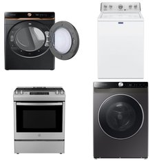 4 Pcs - Laundry - Open Box Like New - Samsung, GE, Maytag