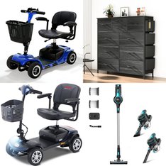 Pallet - 5 Pcs - Canes, Walkers, Wheelchairs & Mobility, Unsorted, Bedroom, Vacuums - Customer Returns - SEGMART, Balichun, GIKPAL, INSE