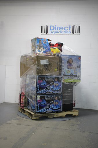 6 Pallets – 40 Pcs – Vehicles, Office – Untested Customer Returns – Walmart