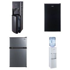 Pallet – 8 Pcs – Bar Refrigerators & Water Coolers, Refrigerators – Customer Returns – Primo, Arctic King, Galanz, Primo Water