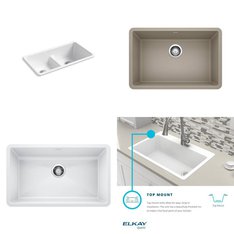 Pallet - 13 Pcs - Kitchen & Bath Fixtures, Hardware - Customer Returns - Kohler, ELKAY, Blanco, Dayton