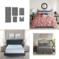 3 Pallets - 112 Pcs - Bedding Sets, Decor, Pillows, Comforters & Duvets - Like New or New Customer Returns - JC Penney