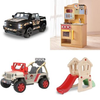 Pallet – 4 Pcs – Vehicles – Customer Returns – Little Tikes, Power Wheels-18005, RollPlay, Teamson Design Corp – DROP SHIP