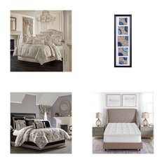 6 Pallets - 529 Pcs - Curtains & Window Coverings, Decor, Bedding Sets, Sheets, Pillowcases & Bed Skirts - Like New or New Customer Returns - JC Penney