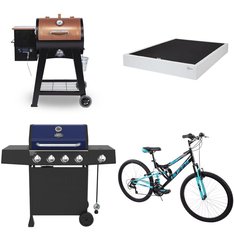Pallet - 11 Pcs - Grills & Outdoor Cooking, Cycling & Bicycles, Exercise & Fitness, Bedroom - Overstock - Expert Grill, Huffy, Weider