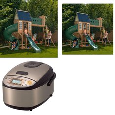 Pallet - 3 Pcs - Outdoor Play, Slow Cookers, Roasters, Rice Cookers & Steamers - Customer Returns - KidKraft, Zojirushi