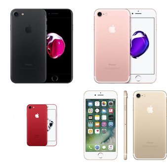 16 Pcs – Apple iPhone 7 – Refurbished (GRADE A – Unlocked) – Models: MN8G2LL/A, 3C785LL/A, MN8J2LL/A, MN8P2LL/A