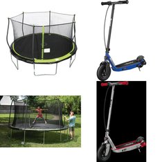 Pallet - 15 Pcs - Powered, Trampolines, Unsorted, Vehicles, Trains & RC - Customer Returns - Razor Power Core, Razor, Bounce Pro, JumpKing