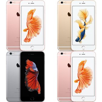 60 Pcs – Apple iPhone 6S – Refurbished (GRADE B – Unlocked – Original Box) – Models: 3A551LL/A, 3A511LL/A, MKWE2LL/A, MKW52LL/A – Smartphones