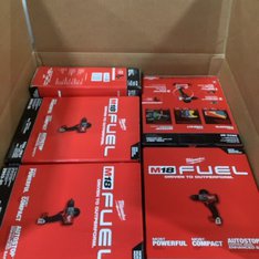 3 Parcel Boxes - 68 Pcs - Hand Tools, Power Tools - Conditionally Assessed Milwaukee Tools Returns (Conditions in Manifest)