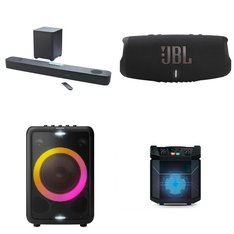 Pallet – 32 Pcs – Speakers, Portable Speakers, Accessories, CD Players, Turntables – Customer Returns – onn., Onn, Victrola, ION Audio