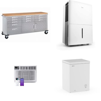 6 Pallets – 28 Pcs – Bar Refrigerators & Water Coolers, Refrigerators, Freezers, Humidifiers / De-Humidifiers – Customer Returns – Galanz, HISENSE, Arctic King, Primo