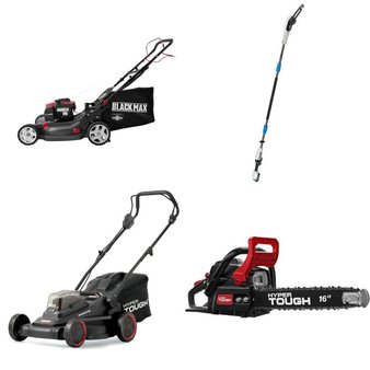 Pallet – 13 Pcs – Trimmers & Edgers, Mowers, Hedge Clippers & Chainsaws, Patio & Outdoor Lighting / Decor – Customer Returns – Hyper Tough, Mm, Hart, Black Max