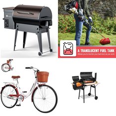 Pallet - 5 Pcs - Grills & Outdoor Cooking, Cycling & Bicycles, Unsorted, Accessories - Customer Returns - Arvakor, KingChii, DoBest, Zimtown