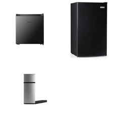 Pallet - 5 Pcs - Freezers, Refrigerators - Customer Returns - HISENSE, Igloo, ELEMENT