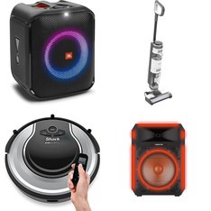 Pallet - 25 Pcs - Portable Speakers, Inkjet, Vacuums, All-In-One - Customer Returns - Monster, HP, Hotel Style, SharkNinja