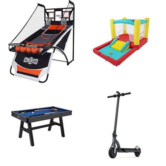 Pallet – 8 Pcs – Powered, Game Room, Outdoor Sports, Vehicles, Trains & RC – Customer Returns – Razor, Hall of Games, MD Sports, New Bright
