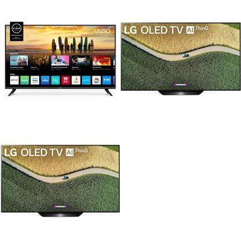 12 Pcs – LED/LCD TVs – Brand New – VIZIO, LG