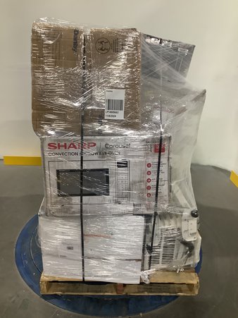 3 Pallets – 28 Pcs – Air Conditioners, Microwaves, Storage & Organization – Untested Customer Returns – Major Retailer