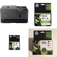 Pallet - 271 Pcs - Other, Over Ear Headphones, Ink, Toner, Accessories & Supplies, Keyboards & Mice - Customer Returns - Apple, Packed Party, Verbatim, Logitech
