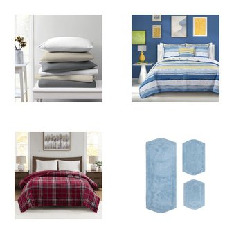 3 Pallets – 775 Pcs – Curtains & Window Coverings, Decor, Sheets, Pillowcases & Bed Skirts, Rugs & Mats – Like New or New Customer Returns – JC Penney