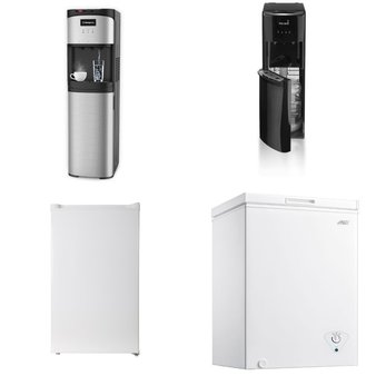 1 Pallets – 12 Pcs – Bar Refrigerators & Water Coolers, Food Processors, Blenders, Mixers & Ice Cream Makers – Untested Customer Returns – Walmart