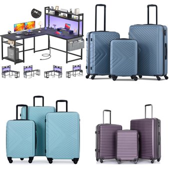 Pallet – 16 Pcs – Unsorted, Luggage, Vacuums, Kids – Customer Returns – Travelhouse, INSE, Funlio, Furinno