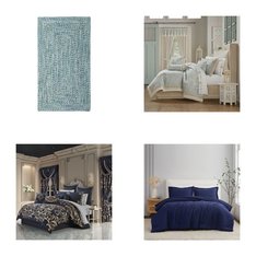 3 Pallets - 244 Pcs - Curtains & Window Coverings, Bedding Sets, Rugs & Mats, Sheets, Pillowcases & Bed Skirts - Like New or New Customer Returns - JC Penney
