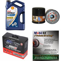 Pallet - 150 Pcs - Automotive Parts, Automotive Accessories, Hand, Back up & Dashboard Cameras - Customer Returns - Mobil 1, Metra, Scepter, Stant