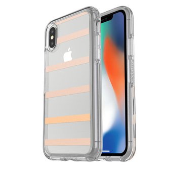 26 Pcs – OtterBox iPhone X Case Symmetry Inside the lines Clear – Open Box Like New, New, New Damaged Box, Like New, Used – Retail Ready