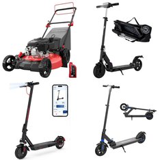 Pallet - 9 Pcs - Powered, Mowers, Vehicles, Cycling & Bicycles - Customer Returns - EVERCROSS, PowerSmart, Funcid, HOVERMAX