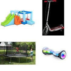 Pallet - 6 Pcs - Powered, Outdoor Sports, Trampolines - Customer Returns - Bestway, Jetson, Razor, Sportspower