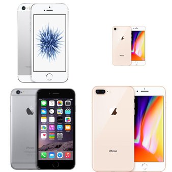 22 Pcs – Apple iPhone – Refurbished (GRADE A – VERIZON) – Models: MP8L2LL/A, MG5W2LL/A, MQ802LL/A, MQ982LL/A