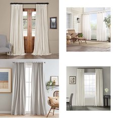 CLEARANCE! Pallet - 232 Pcs - Curtains & Window Coverings, Earrings - Mixed Conditions - Sun Zero, Eclipse, Fieldcrest, Madison Park