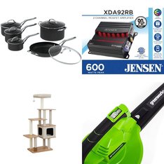 3 Pallets - 739 Pcs - New Pet Toys & Pet Supplies, Kitchen & Dining, Sheets, Pillowcases & Bed Skirts, Office Supplies - New and New Damaged Box - Walmart
