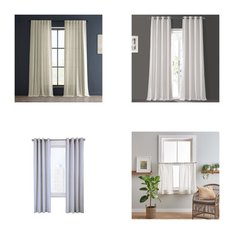 CLEARANCE! Pallet – 301 Pcs – Curtains & Window Coverings – Mixed Conditions – Eclipse, Fieldcrest, Sun Zero, Madison Park