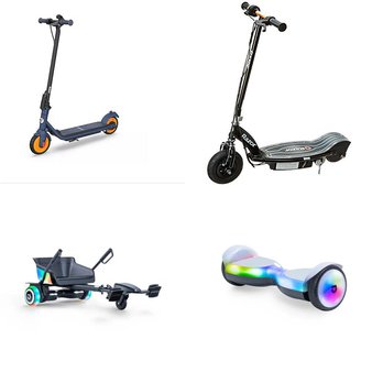 Pallet – 17 Pcs – Powered, Not Powered, Unsorted – Customer Returns – Segway, Jetson, Razor, Hover-1