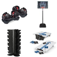 Pallet - 7 Pcs - Outdoor Sports, Exercise & Fitness - Customer Returns - Bowflex, EastPoint Sports, LIFETIME PRODUCTS, BalanceFrom