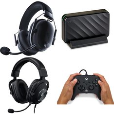 Case Pack - 18 Pcs - Microsoft, Audio Headsets, Cables & Adapters, Batteries & Chargers - Customer Returns - Microsoft, PowerA, Razer, RIG