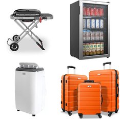 Pallet - 8 Pcs - Air Conditioners, Luggage, Grills & Outdoor Cooking, Fans - Customer Returns - Black Decker, Weber, Travelhouse, Dreo