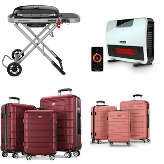 Pallet – 13 Pcs – Luggage, Heaters, Fireplaces, Grills & Outdoor Cooking – Customer Returns – Zimtown, Sunbee, atomi smart, Travelhouse