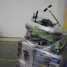 3 Pallets - 86 Pcs – Baby Monitors, Trimmers & Edgers, Shredders, Powered - Untested Customer Returns - Walmart